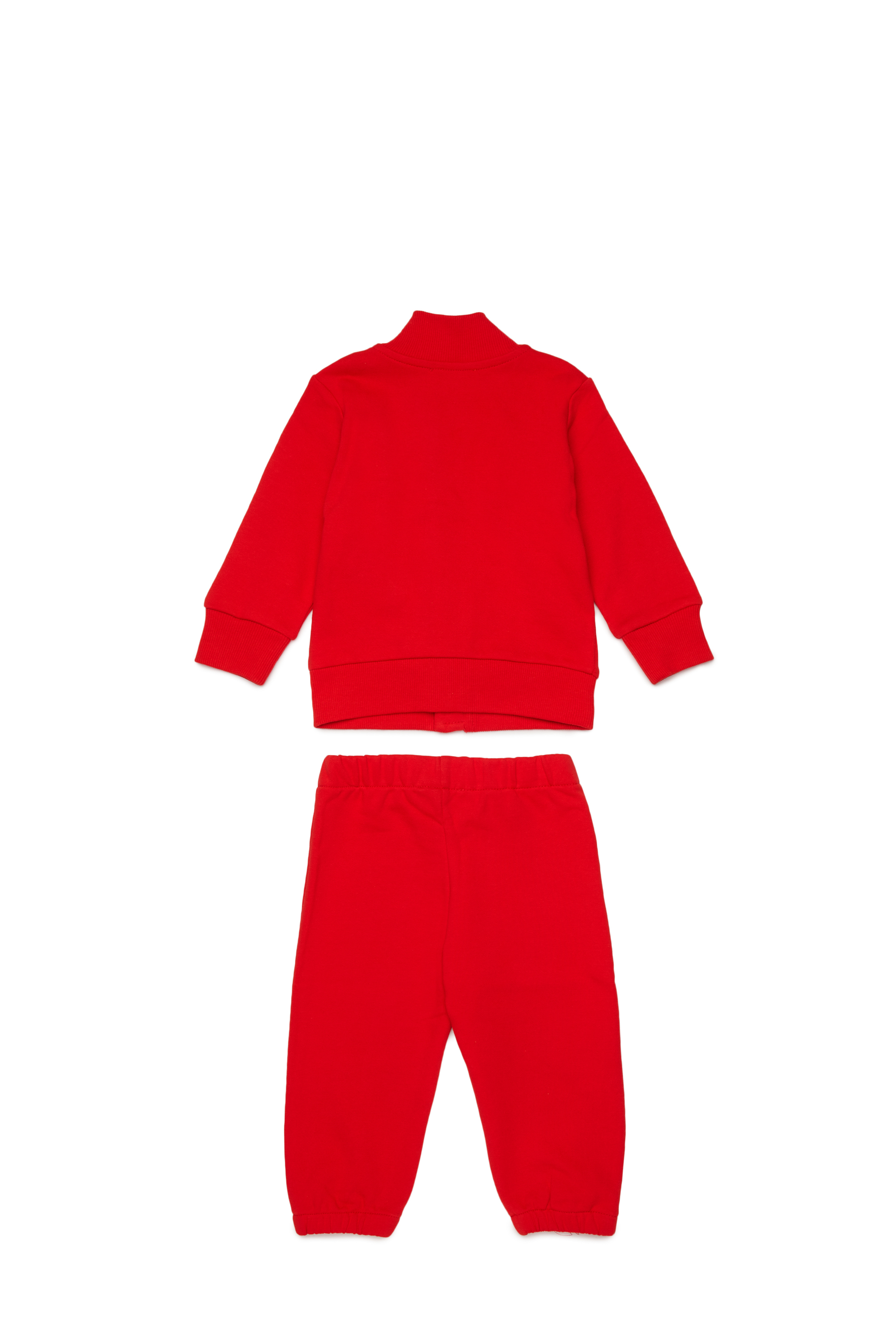 Diesel - SOLPYB-SET, Unisex's Sweat set with logo print in Red - 2